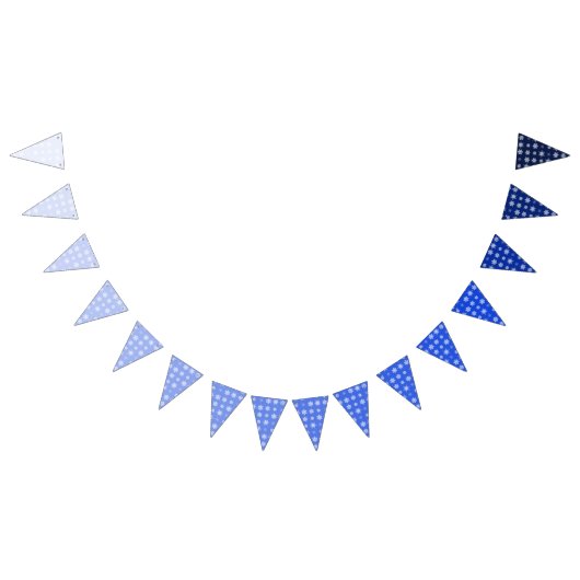 Schneeflocken Wimpelkette (Alle)