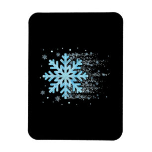 Schneeflocken Winter Weihnachten Matratzen Mens Wo Magnet