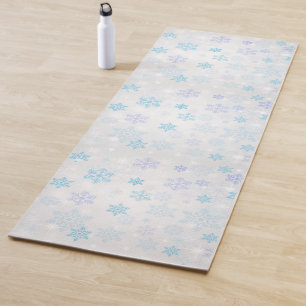 Schneeflocken Yogamatte