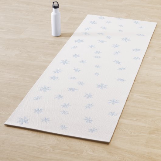 Schneeflocken Yogamatte (Beispiel)