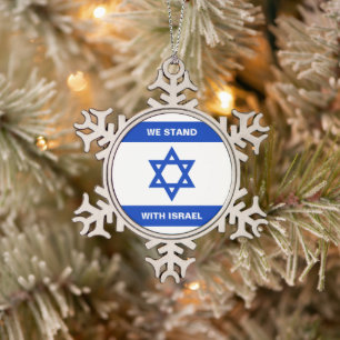  SCHNEEFLOCKEN Zinn-Ornament