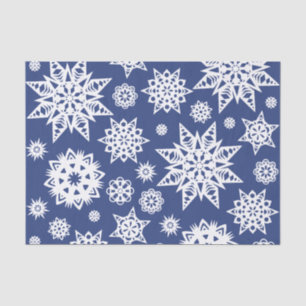 Schneeflocken-Zwirnpapier Seidenpapier