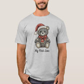 Schneeflockenbär T-Shirt (Vorderseite)