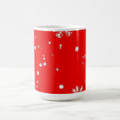Schneeflockendesign Kaffeetasse (Mittel)