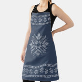 Schneeflockendesign Schürze (InSitu)