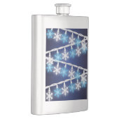 Schneeflockenlichter Flachmann (Rechts)