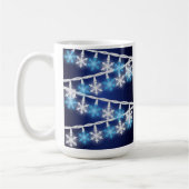 Schneeflockenlichter Kaffeetasse (Links)