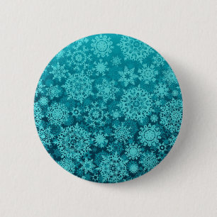 Schneeflockenmuster Button