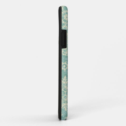 Schneeflockenmuster Case-Mate iPhone Hülle (Hinten/Rechts)