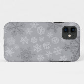 Schneeflockenmuster Case-Mate iPhone Hülle (Rückseite (Horizontal))