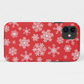 Schneeflockenmuster Case-Mate iPhone Hülle (Rückseite (Horizontal))