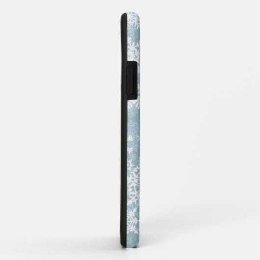 Schneeflockenmuster Case-Mate iPhone Hülle (Hinten/Rechts)