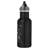 Schneeflockenmuster Edelstahlflasche (Rechts)