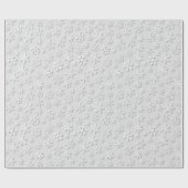 Schneeflockenmuster Geschenkpapier (Flach)