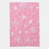 Schneeflockenmuster Geschirrtuch (Vertikal)