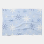 Schneeflockenmuster Geschirrtuch (Horizontal)