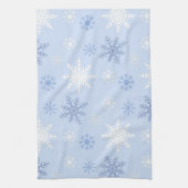 Schneeflockenmuster Geschirrtuch (Vertikal)