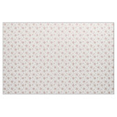Schneeflockenmuster in Imitaten Rose Gold-Look Far Stoff (Yard (91,4 cm))