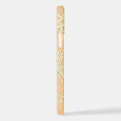 Schneeflockenmuster iPhone Hülle (Rechte Seite)