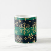 Schneeflockenmuster Kaffeetasse (Mittel)