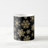 Schneeflockenmuster Kaffeetasse (Mittel)