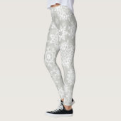 Schneeflockenmuster Leggings (Links)