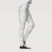 Schneeflockenmuster Leggings (Rechts)