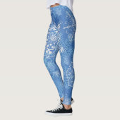 Schneeflockenmuster Leggings (Links)