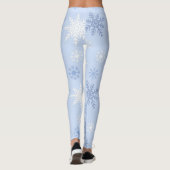 Schneeflockenmuster Leggings (Rückseite)