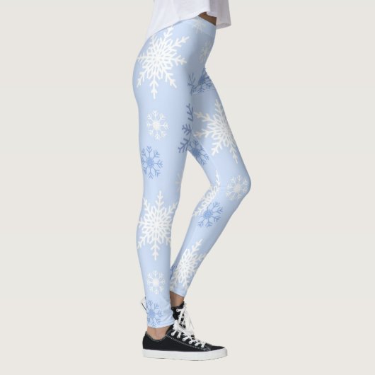 Schneeflockenmuster Leggings (Rechts)
