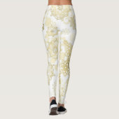Schneeflockenmuster Leggings (Rückseite)