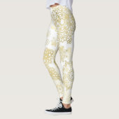 Schneeflockenmuster Leggings (Links)