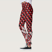 Schneeflockenmuster Leggings (Links)
