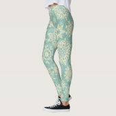 Schneeflockenmuster Leggings (Links)