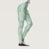 Schneeflockenmuster Leggings (Rechts)