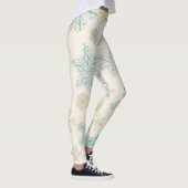 Schneeflockenmuster Leggings (Rechts)