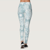 Schneeflockenmuster Leggings (Rückseite)