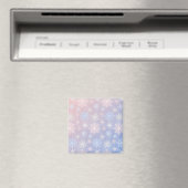 Schneeflockenmuster Magnet (In Situ (Geschirrspüler))
