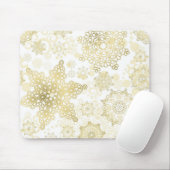 Schneeflockenmuster Mousepad (Mit Mouse)
