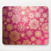 Schneeflockenmuster Mousepad (Vorne)