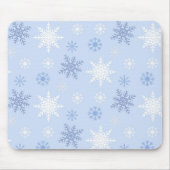 Schneeflockenmuster Mousepad (Vorne)
