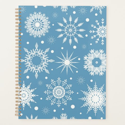 Schneeflockenmuster Planer (Vorderseite)