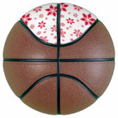 Schneeflockenmuster, Rote Schneeflocken, Schnee, W Basketball (Rechts)