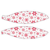 Schneeflockenmuster, Rote Schneeflocken, Schnee, W Basketball (Panele)