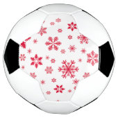 Schneeflockenmuster, Rote Schneeflocken, Schnee, W Fußball (Gedreht)