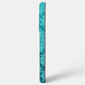 Schneeflockenmuster Samsung Galaxy Hülle (Rückseite (Horizontal))