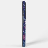 Schneeflockenmuster Samsung Galaxy Hülle (Rechte Seite)