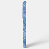 Schneeflockenmuster Samsung Galaxy Hülle (Rückseite (Horizontal))