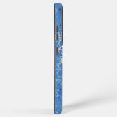 Schneeflockenmuster Samsung Galaxy Hülle (Rechte Seite)