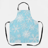 Schneeflockenmuster Schürze (Vorderseite)